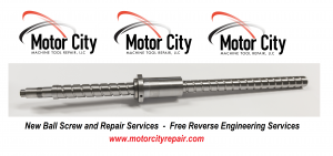 New Ball Screw and Repair Services