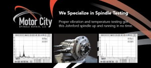 cnc spindle Vibration analysis