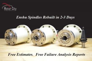Enshu spindle repair