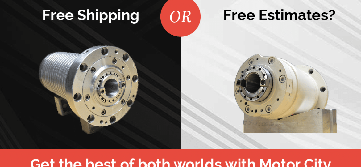 Free spindle repair estimates. Contact us today