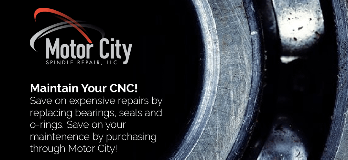 CNC Maintenance spindle repair parts
