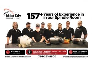 Motorized CNC spindle repair for HMC/VMCs, Turning Centers, Grinding machines, and other precision spindle