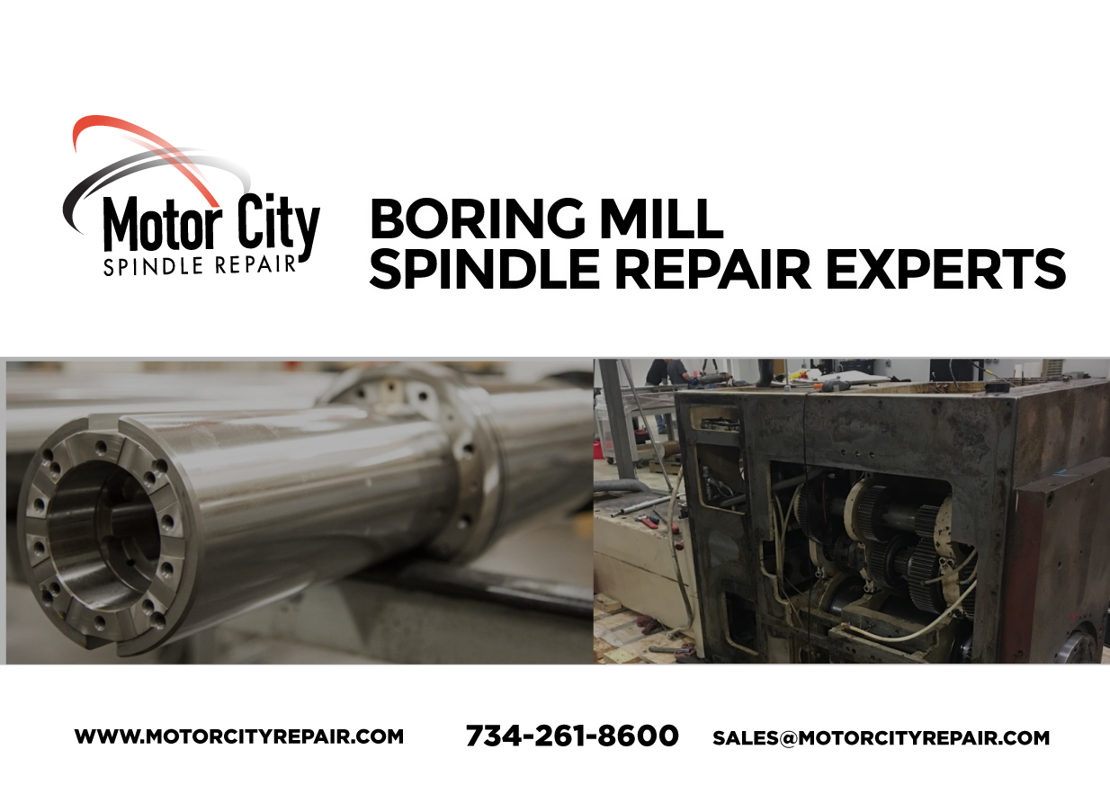 Boring Mill Spindle Repair