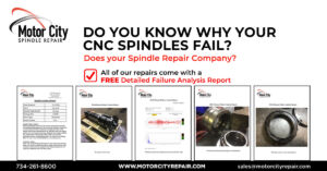 CNC Spindle Failure