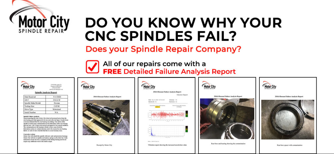 CNC Spindle Failure