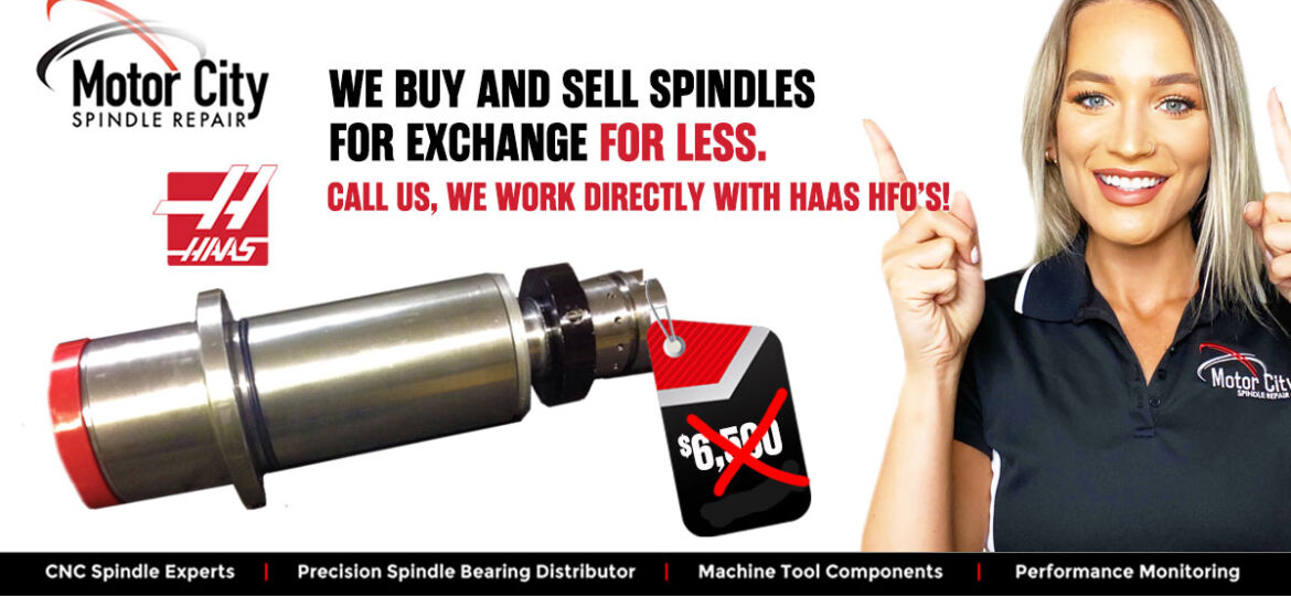 machining center spindle repair