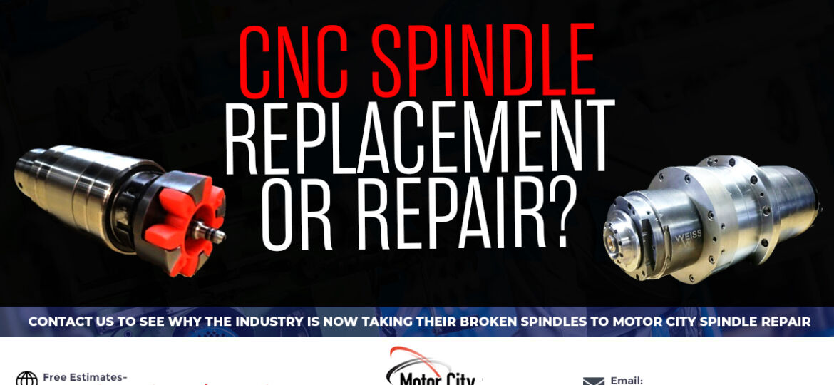 CNC Spindle Replacement