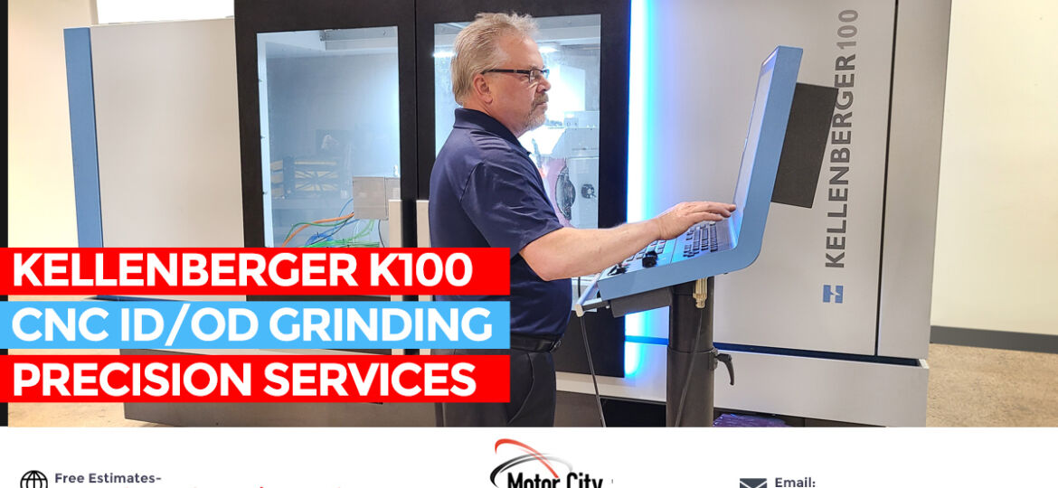 Hardinge Kellenberger K100 CNC ID-OD Grinding Precision Services Bob Klee