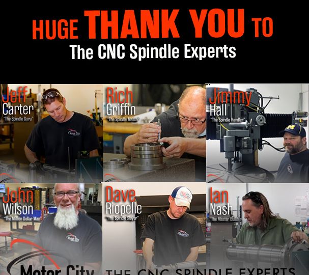 CNC Spindle Experts
