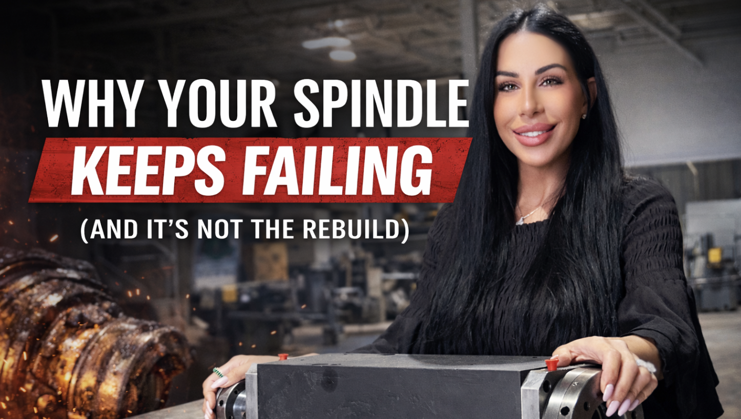 Why Your CNC Spindle Keeps Failing (And It’s Not the Rebuild) - Motor ...